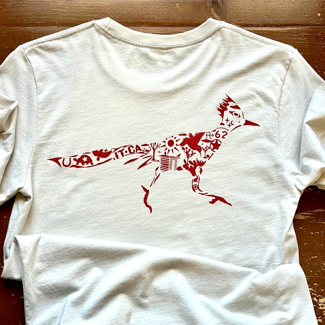 T-Shirt: Roadrunner: Front & Back Graphic