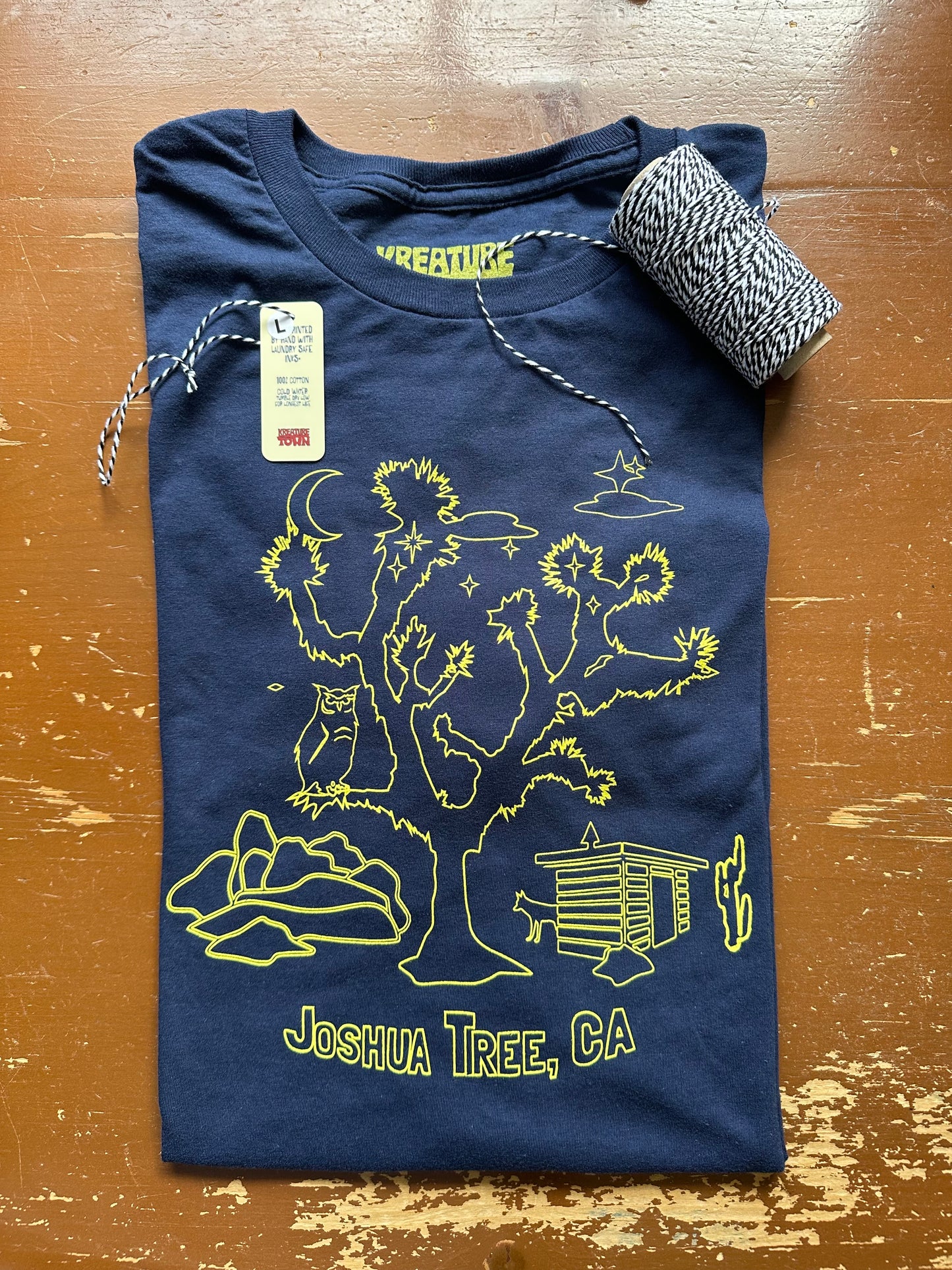 T Shirt: Night Owl: 100% Ring-Spun Cotton