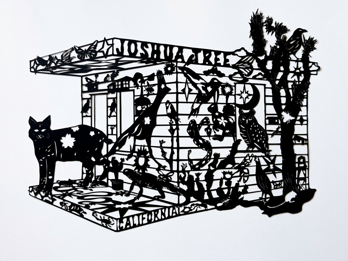 Joshua Tree: "Homestead" 9x12 Cut Paper