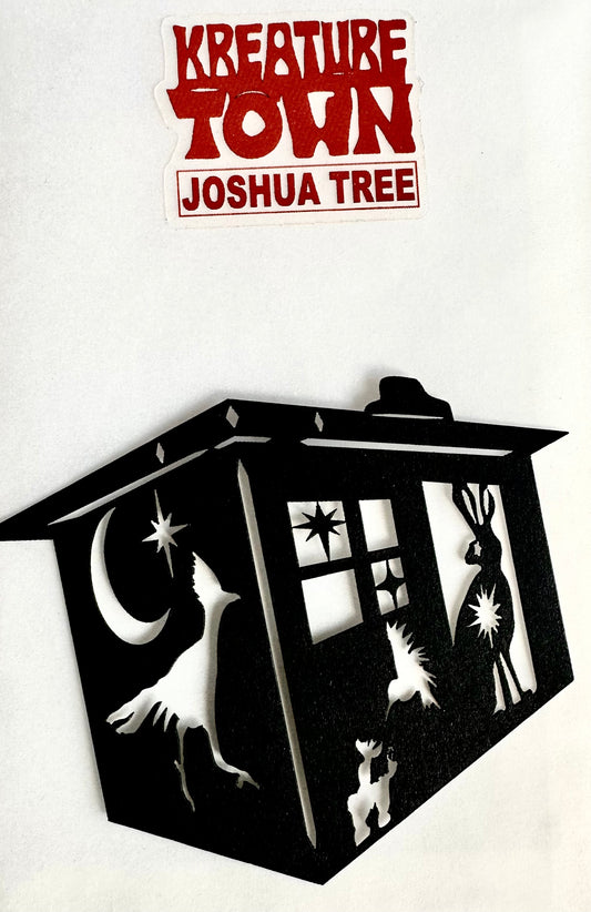 Joshua Tree:  "Cabin"  Mini Cut Paper