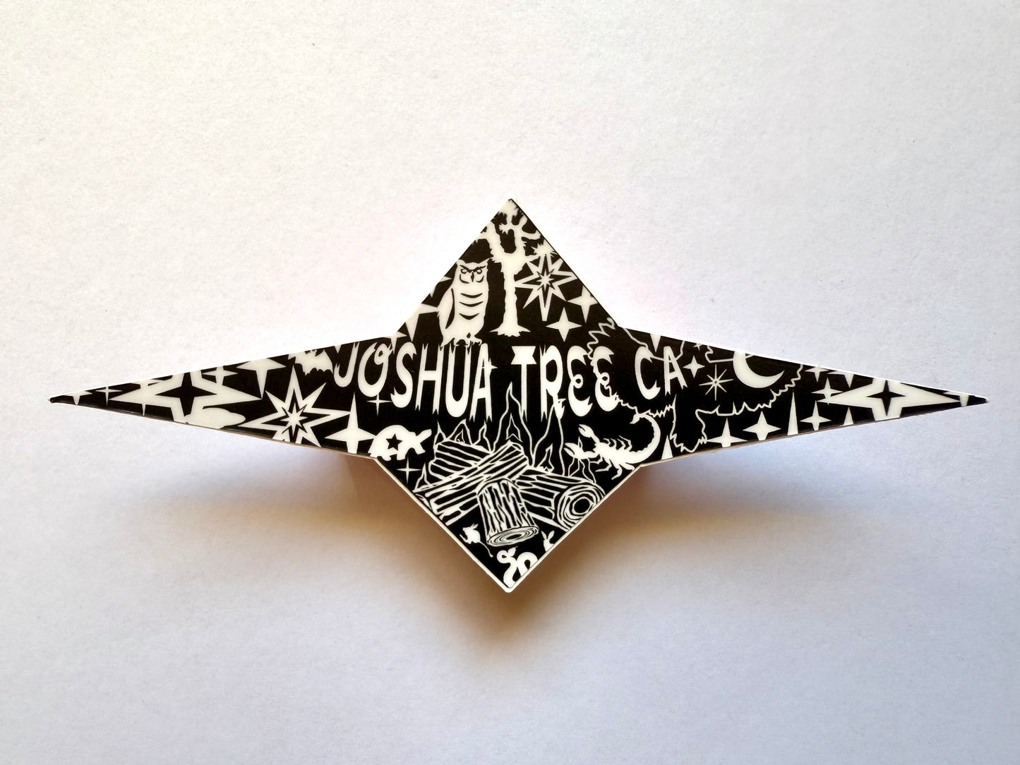 Star Ship Sticker-Joshua Tree Campfire
