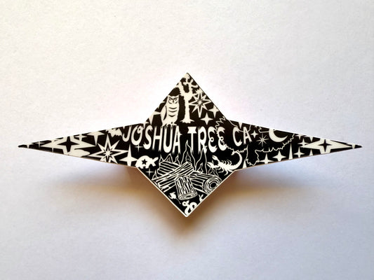 Star Ship Sticker-Joshua Tree Campfire
