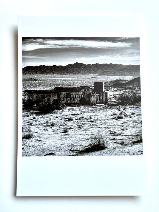 Postcard Photo: Abandoned Homestead